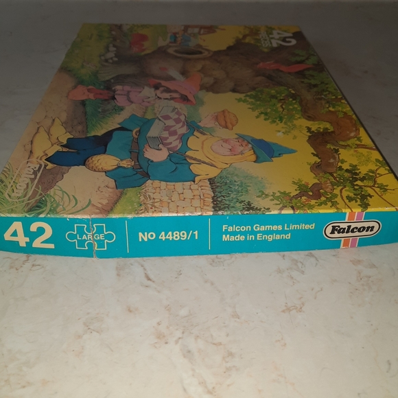 Vintage Falcon Simple Simon Met A Pieman Puzzle Puzzletime Jigsaw - Picture 13 of 13